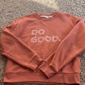 Cotopaxi Coral 'Do Good' Sweatshirt